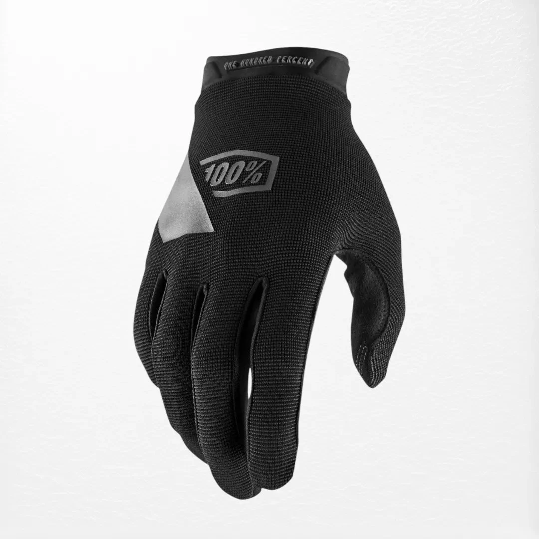 100% Ridecamp MX Gloves Black 1 100% Ridecamp MX Gloves Black