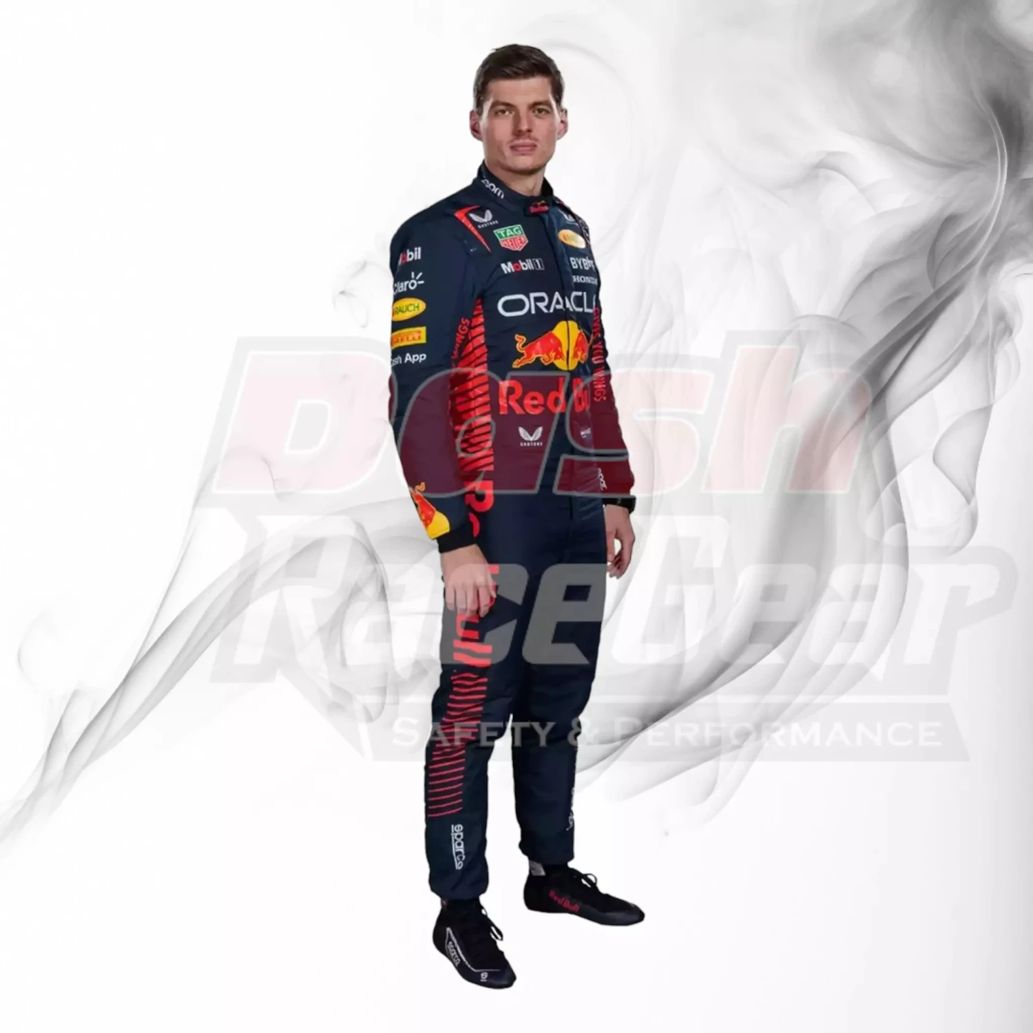 2023 Max Verstappen Replica F1 Race Boots 3 2023 Max Verstappen Replica F1 Race Boots - Image 3