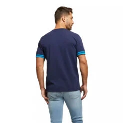 2023 Men's Off Track Presentation Tee Navy -Dash Racegear Sales 2023Men sOffTrackPresentationTeeNavy