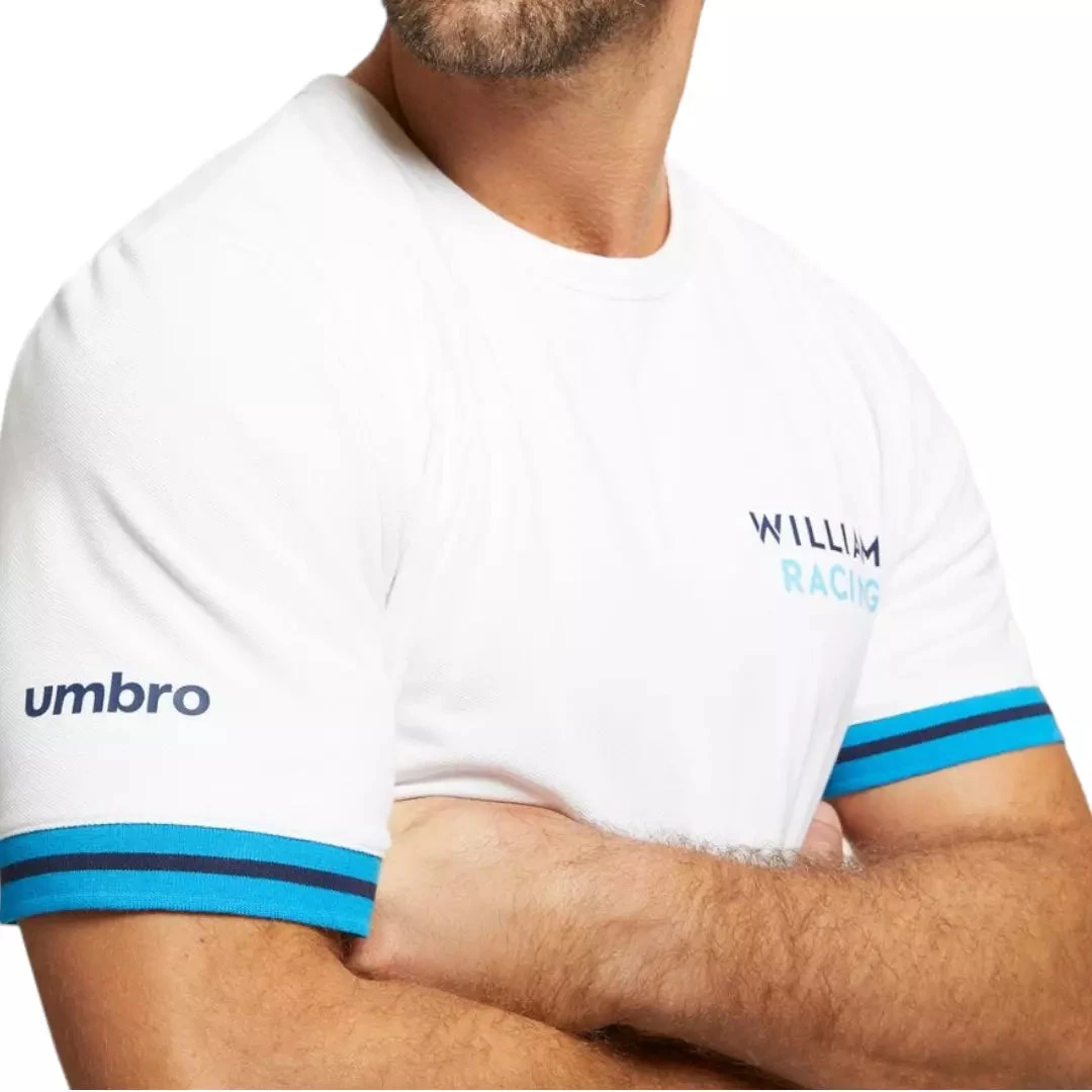 2023 Men's Off Track Presentation Tee White Williams Racing 4 2023 Men's Off Track Presentation Tee White Williams Racing - Image 4