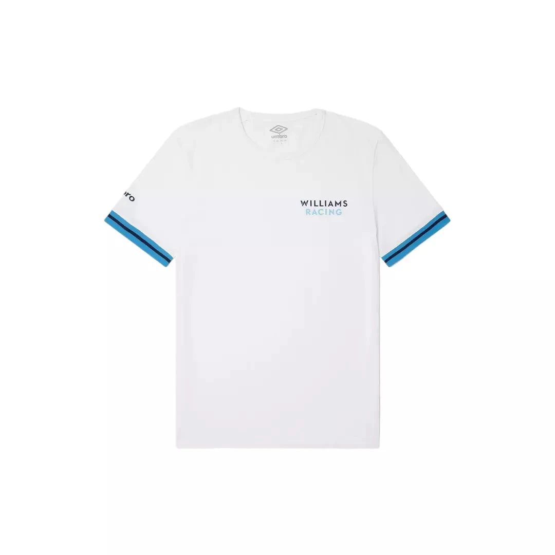 2023 Men's Off Track Presentation Tee White Williams Racing 1 2023 Men's Off Track Presentation Tee White Williams Racing