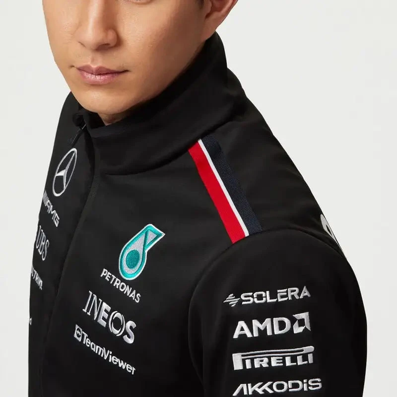 Mercedes-AMG F1 2023 Team Softshell Jacket 7 Mercedes-AMG F1 2023 Team Softshell Jacket - Image 7