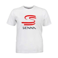 Ayrton Senna T-Shirt Senna Kids White 3 Ayrton Senna T-Shirt Senna Kids White -Dash Racegear Sales AyrtonSennaT ShirtSennaKidsWhite