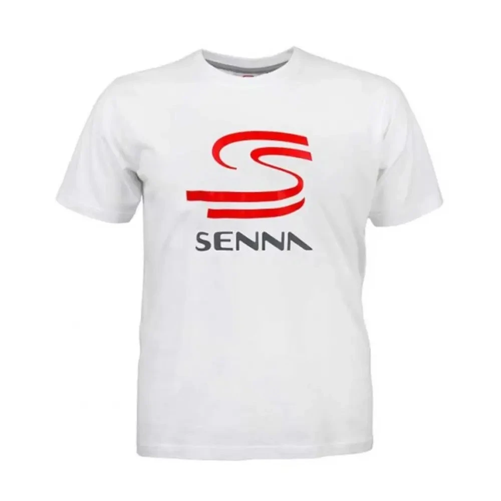 Ayrton Senna T-Shirt Senna Kids White 2 Ayrton Senna T-Shirt Senna Kids White - Image 2