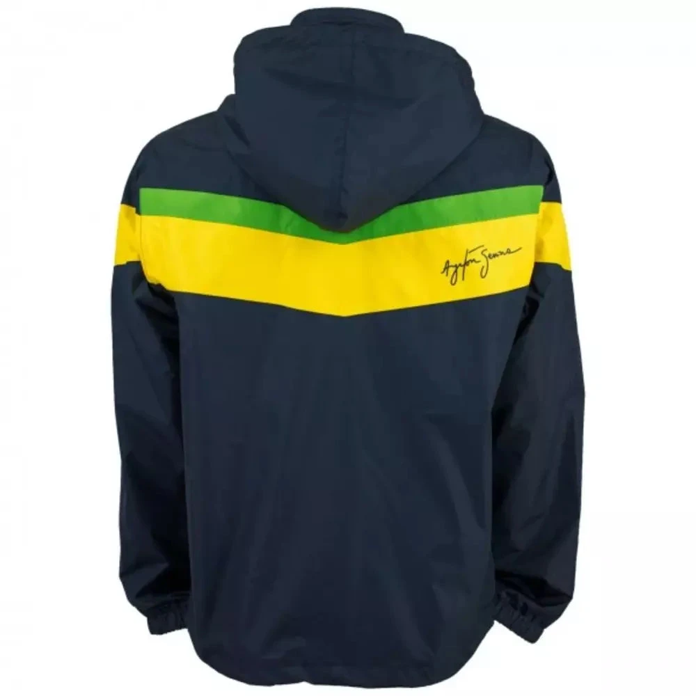 Ayrton Senna Windbreaker Jacket Racing 3 Ayrton Senna Windbreaker Jacket Racing - Image 3
