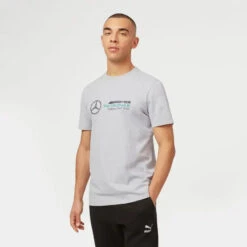 Mercedes-AMG Petronas Large Logo T-Shirt -Dash Racegear Sales LargeLogoT Shirt