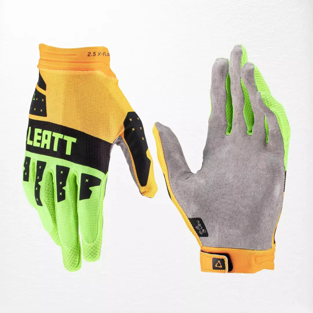 Leatt Moto 2.5 X-Flow MX Gloves Citrus 3 Leatt Moto 2.5 X-Flow MX Gloves Citrus - Image 3