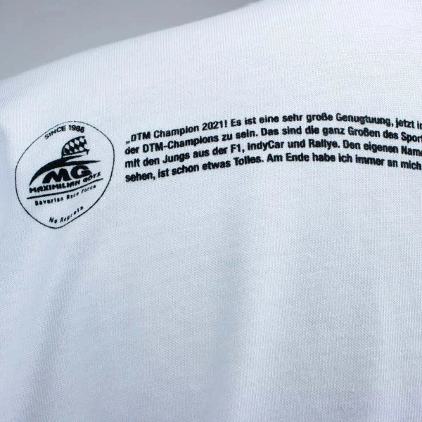 Maximilian Götz Ladies T-Shirt Champion White 3 Maximilian Götz Ladies T-Shirt Champion White - Image 3