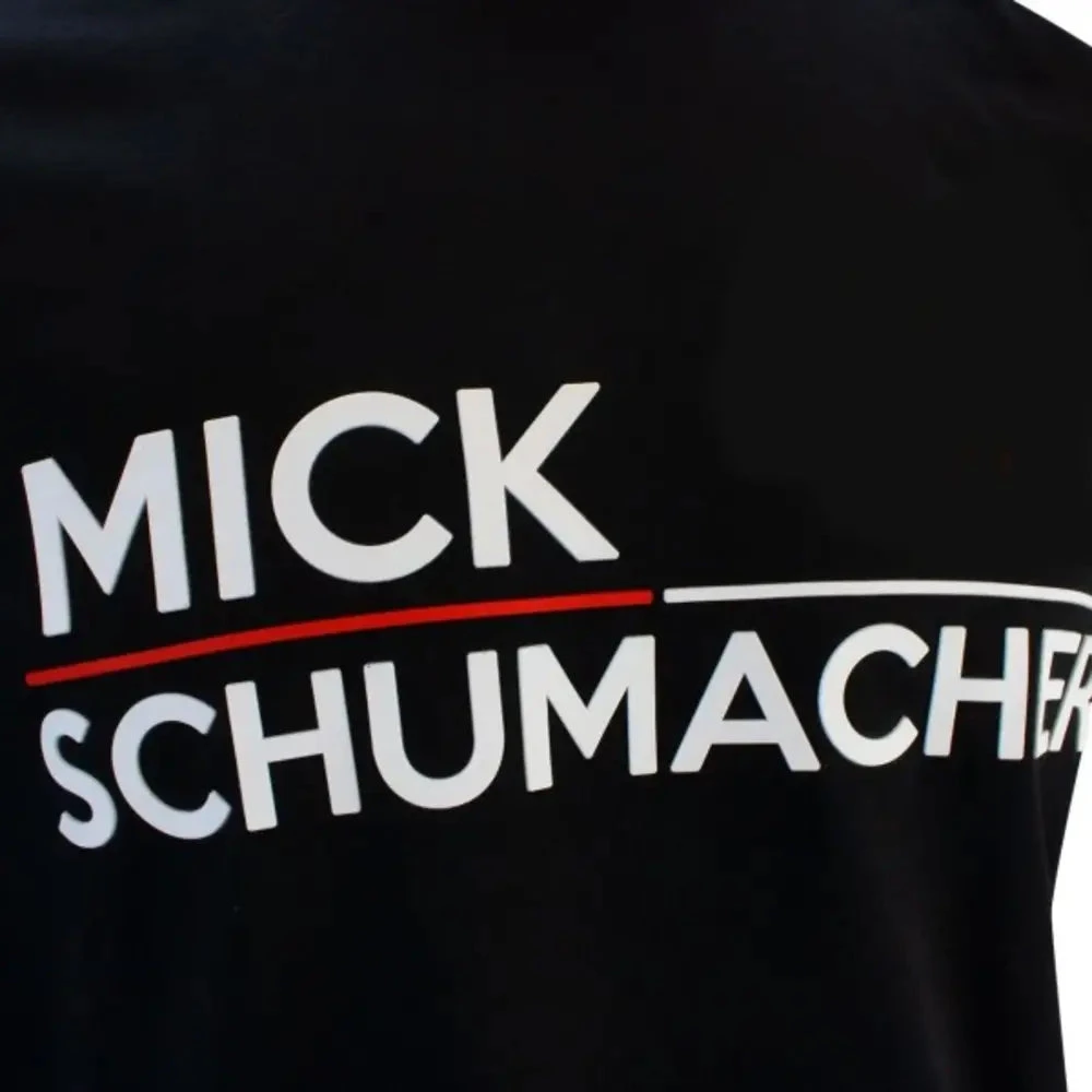 Mick Schumacher T-Shirt Black 5 Mick Schumacher T-Shirt Black - Image 5