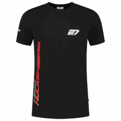 Nico Hulkenberg 2023 T-shirt Black F1
