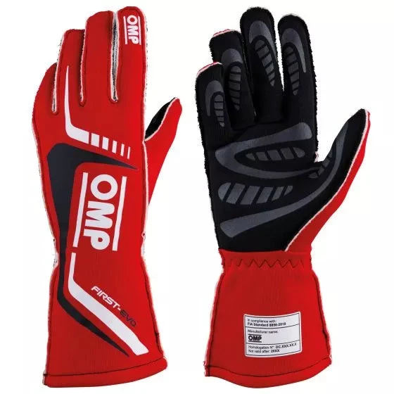 OMP First Evo Race Gloves 2 OMP First Evo Race Gloves - Image 2