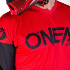 O'Neal Element MX Jersey Red-Black -Dash Racegear Sales O NealElementMXJerseyRed Black 6