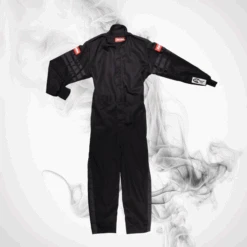 RaceQuip Black Suit Single Layer Kids