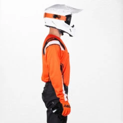 Raven Rival MX Jersey Orange-Black -Dash Racegear Sales RavenRivalMXJerseyOrange Black 6