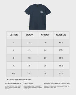 SCRIPT PETROL BLUE SHORT SLEEVE TEE -Dash Racegear Sales SCRIPTPETROLBLUESHORTSLEEVETEE 2
