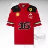 Scuderia Ferrari Replica Charles Leclerc American Football Jersey - Austin Special Edition