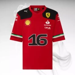 Scuderia Ferrari Replica Charles Leclerc American Football Jersey - Austin Special Edition
