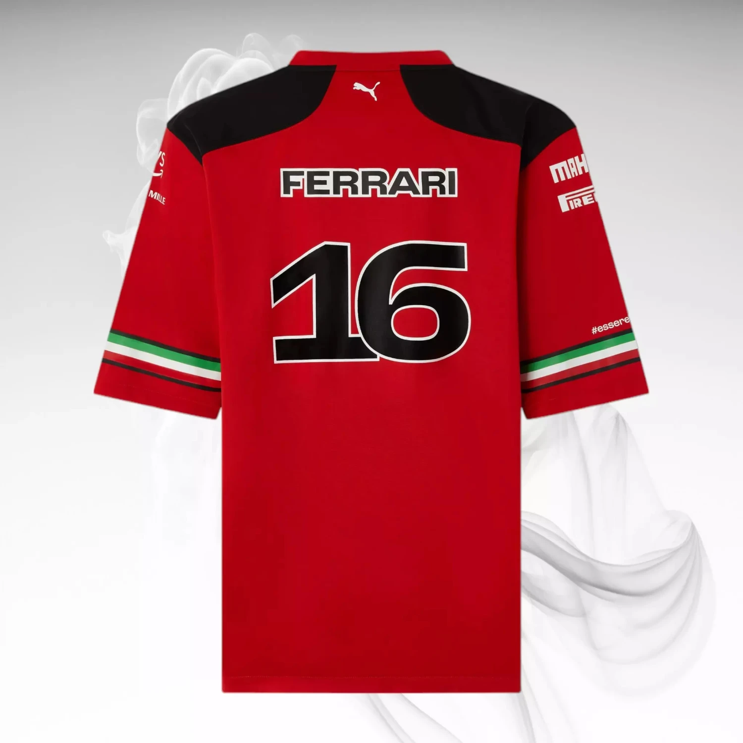 Scuderia Ferrari Replica Charles Leclerc American Football Jersey - Austin Special Edition 2 Scuderia Ferrari Replica Charles Leclerc American Football Jersey - Austin Special Edition - Image 2