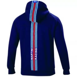 Sparco Hoodie Big Stripes Martini-R -Dash Racegear Sales SparcoHoodieBigStripesMartini R