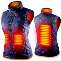 Women Heating Vest Autumn And Winter Cotton Vest USB Infrared Electric Heating Suit Women Flexible Thermal Winter Warm Jacket