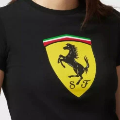 Scuderia Ferrari F1 Women's Shield T-shirt -Dash Racegear Sales Women sShieldT shirt 4