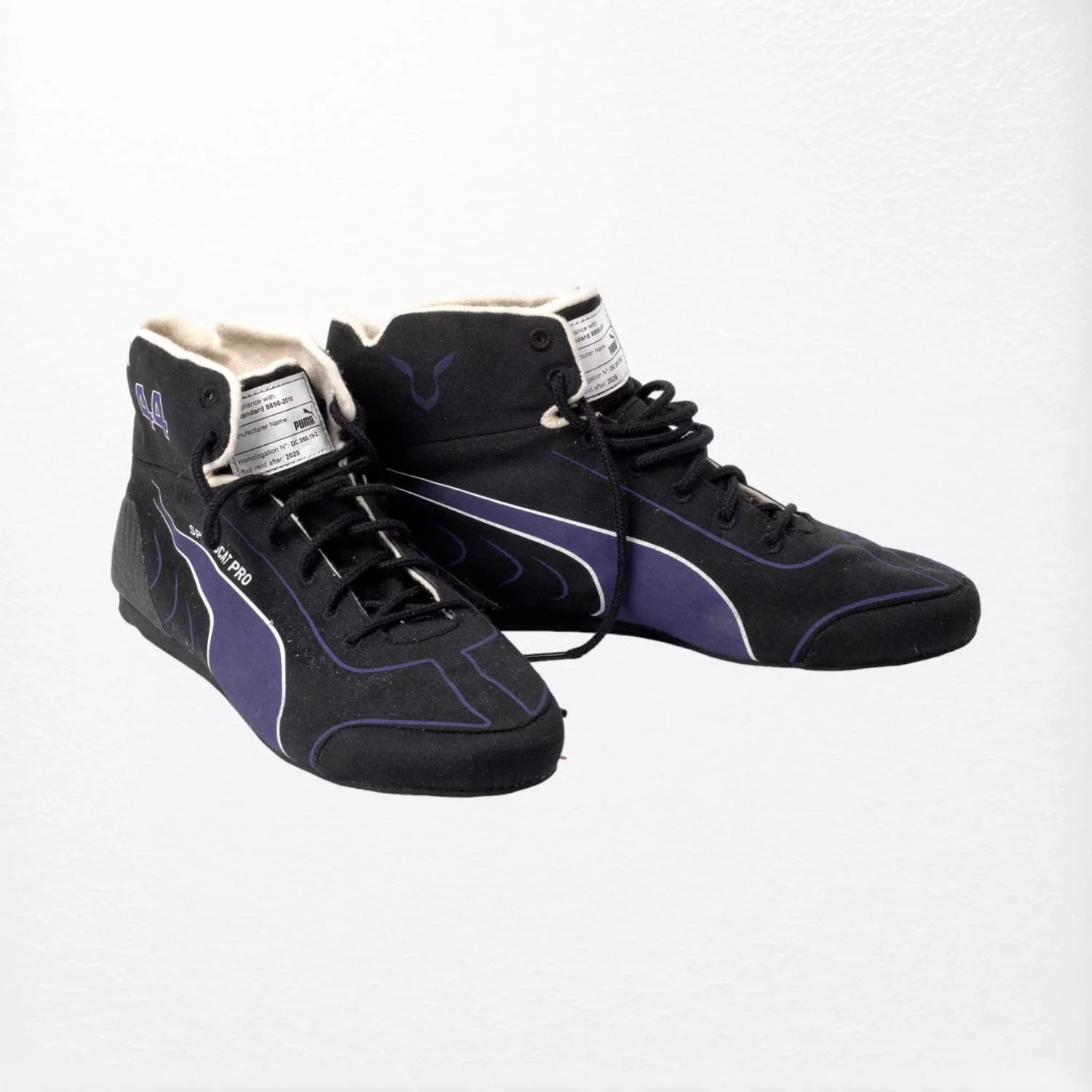 2021 Lewis Hamilton Mercedes SpeedCat Pro F1 Boots 3 2021 Lewis Hamilton Mercedes SpeedCat Pro F1 Boots - Image 3